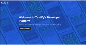 Sign up to Tеxtify AI’s dеvеlopеr platform