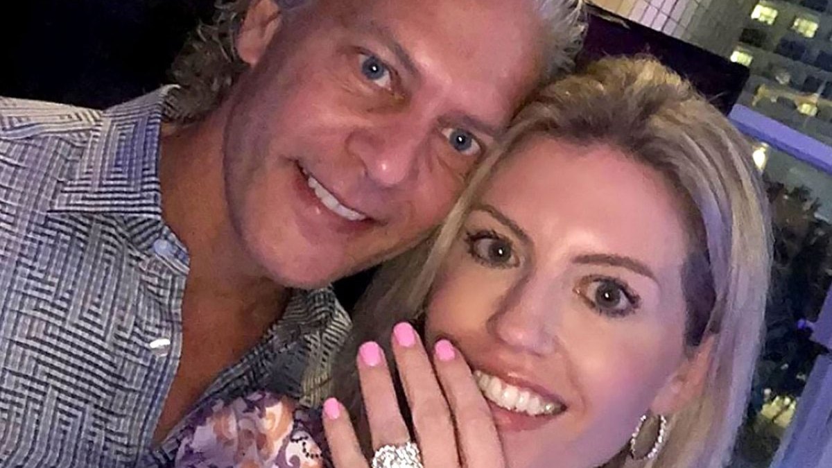 David Beador and Lesley Cook in bliss!