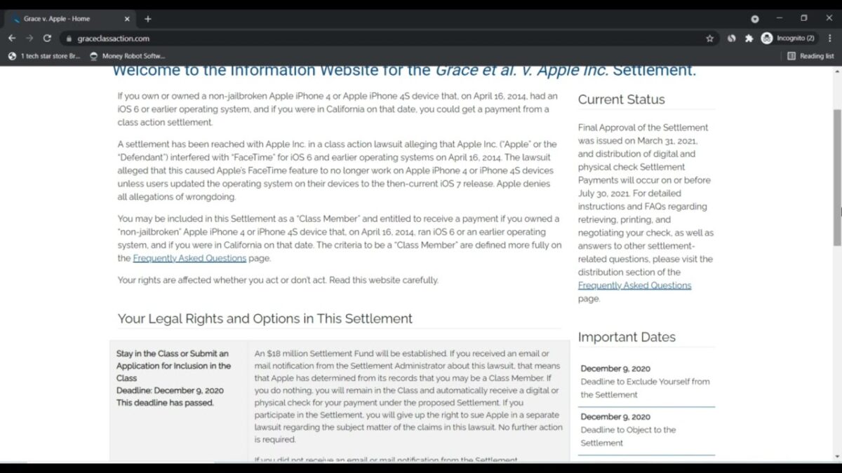 Grace Class Action Echeck Scam Here Are Some More Details Publicist Paper