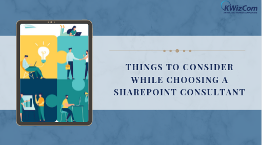 SharePoint consultant