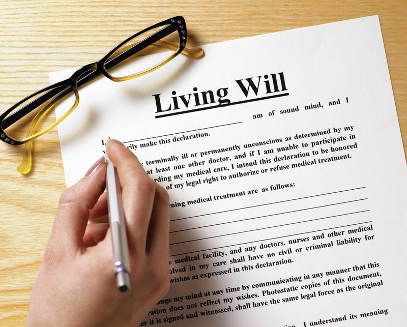 Writing a last will and testament in California.