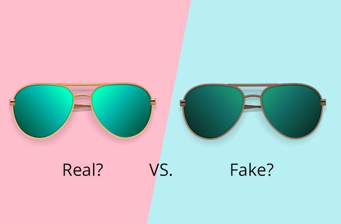 Difference Between Real and Fake Sunglasses