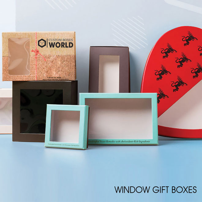 How to make Customize Window Gift Boxes Wholesale UK