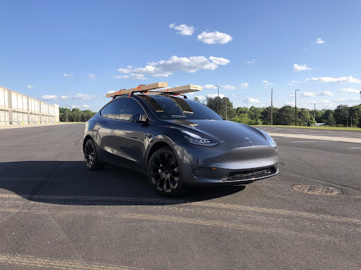 Tesla Model Y Roof Rack Installation