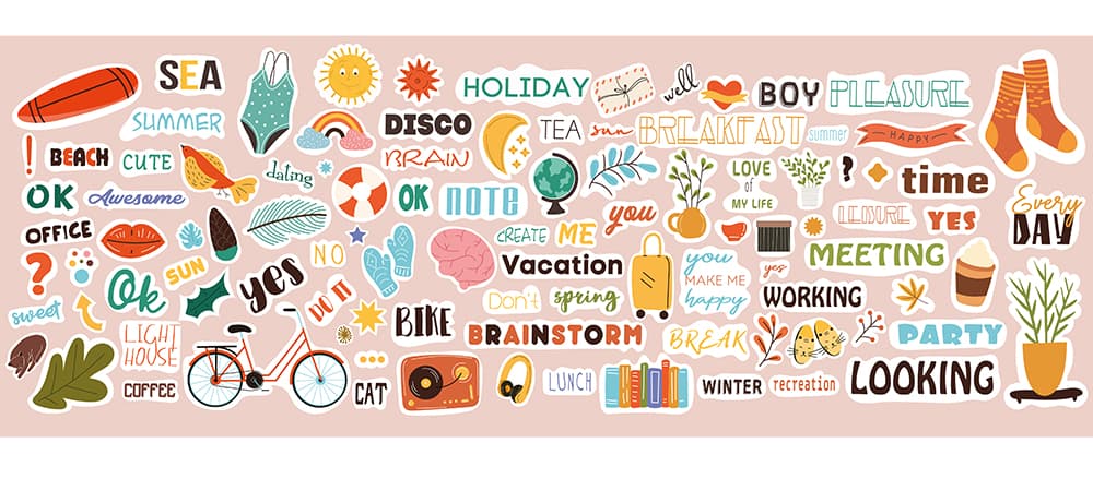 10 Innovative Ways to Use Die Cut Stickers