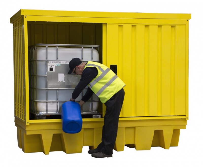 Spill Containment Bunds for controlling industrial spills