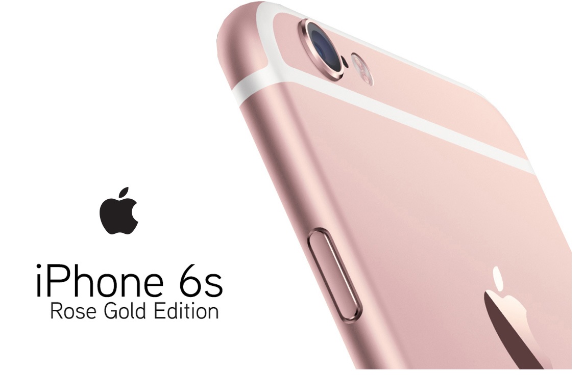 rose gold iPhone