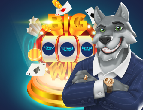 SlotWolf Casino - Slot machine with a Wolf, representing an exciting online gaming destination for slot enthusiasts.