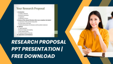 research proposal ppt presentation free download