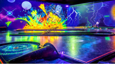 Black Light Fixtures: Perfect for Holiday Decorations