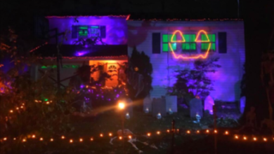 Creative DIY: RGB light creations in Halloween decorations
