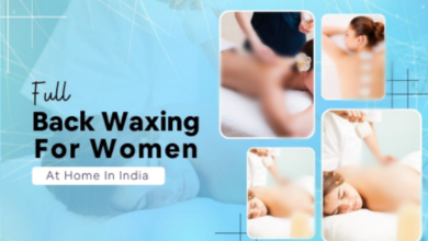 Full back waxing at home