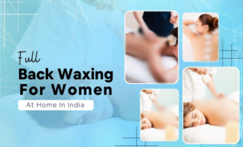 Full back waxing at home