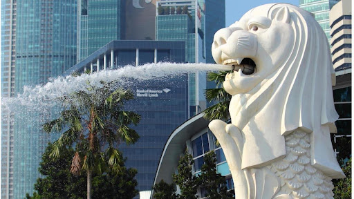 Singapore's Iconic Merlion Statue