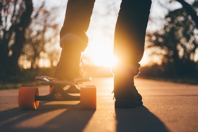 Electric Skateboard with Remote Excerpt