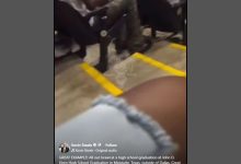graduation ceremony fight