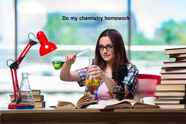 chemistry homework