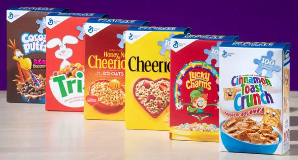 Cereal packaging