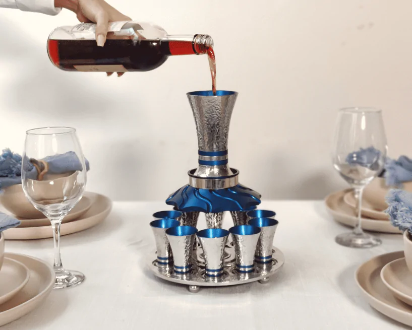 The Significance of Sterling Wine Fountain in Jewish Customs and Shabbat Eve
