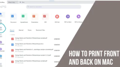 How to Print Front and Back on mac With WPS Office
